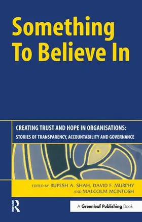 Shah / Murphy / McIntosh |  Something to Believe In | Buch |  Sack Fachmedien