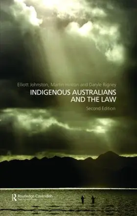 Hinton / Rigney / Johnston | Indigenous Australians and the Law | Buch | 978-1-876905-39-2 | sack.de