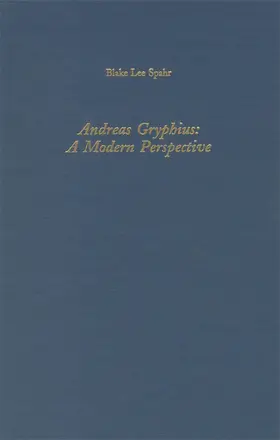 Spahr |  Andreas Gryphius | Buch |  Sack Fachmedien