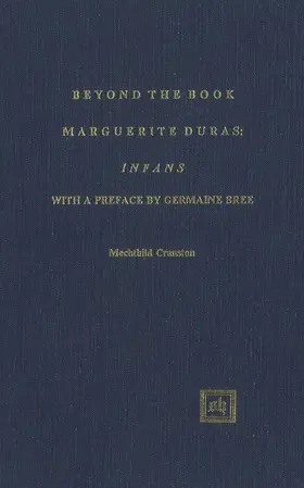 Cranston |  Beyond the Book: Marguerite Duras: 'Infans | eBook | Sack Fachmedien