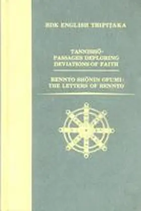  Tannisho / Rennyo Shonin Ofumi | Buch |  Sack Fachmedien