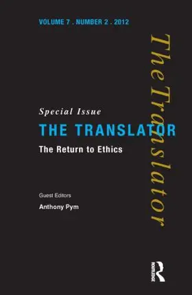 Pym |  The Return to Ethics | Buch |  Sack Fachmedien