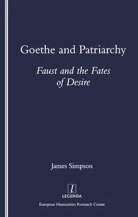 Simpson |  Goethe and Patriarchy | Buch |  Sack Fachmedien