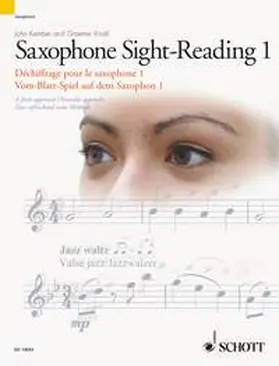 Kember / Vinall |  Saxophone Sight-Reading 1/Dechiffrage Pour Le Saxophone 1/Vom-Blatt-Speil Auf Dem Saxophon 1 | Buch |  Sack Fachmedien