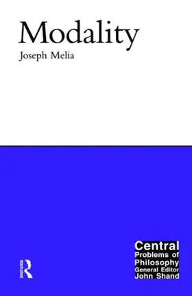 Melia |  Modality | Buch |  Sack Fachmedien