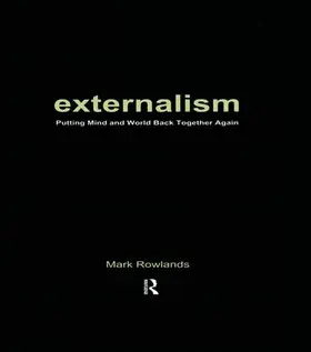 Rowlands |  Externalism | Buch |  Sack Fachmedien