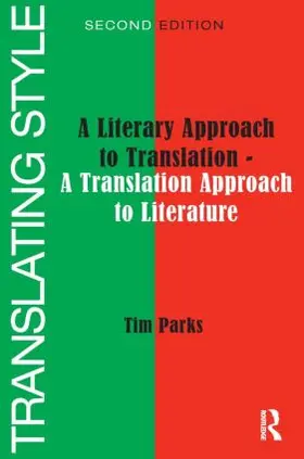 Parks |  Translating Style | Buch |  Sack Fachmedien