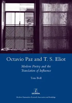 Boll |  Octavio Paz and T. S. Eliot | Buch |  Sack Fachmedien