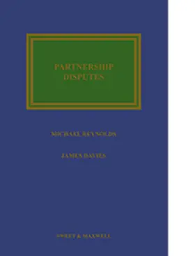 Reynolds / Davies |  Partnership Disputes | Buch |  Sack Fachmedien