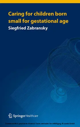 Zabransky | Caring for Children Born Small for Gestational Age | E-Book | sack.de