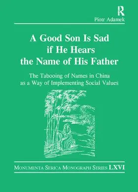 Adamek |  Good Son is Sad If He Hears the Name of His Father | Buch |  Sack Fachmedien