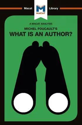 Smith-Laing |  An Analysis of Michel Foucault's What is an Author? | Buch |  Sack Fachmedien