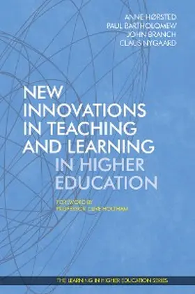 H¿rsted / Bartholomew |  New Innovations in Teaching and Learning in Higher Education | eBook | Sack Fachmedien