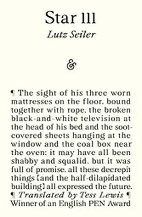 Seiler |  Star 111 | eBook | Sack Fachmedien