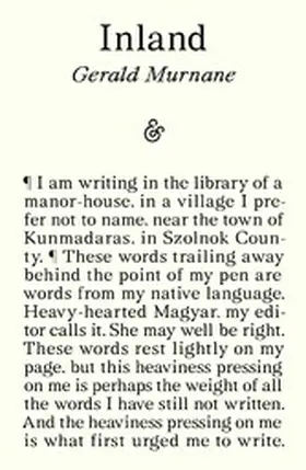 Murnane |  Inland | eBook | Sack Fachmedien