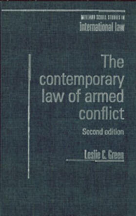 Green |  The Contemporary Law Of Armed Conflict | Buch |  Sack Fachmedien