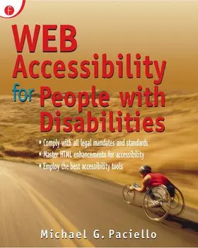 Paciello |  Web Accessibility for People with Disabilities | Buch |  Sack Fachmedien