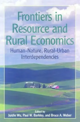 JunJie / Barkley / Weber |  Frontiers in Resource and Rural Economics | Buch |  Sack Fachmedien