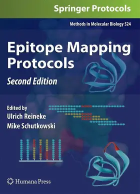 Reineke / Schutkowski |  Epitope Mapping Protocols | Buch |  Sack Fachmedien