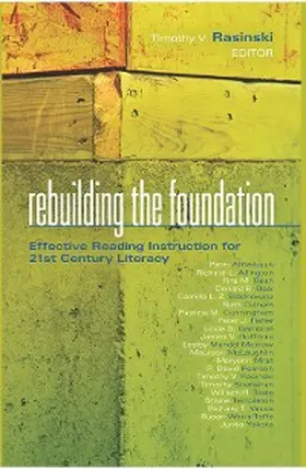 Rasinski |  Rebuilding the Foundation | eBook | Sack Fachmedien