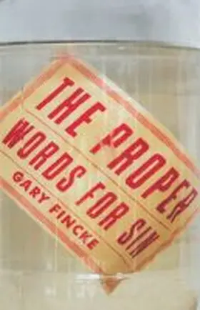 Fincke |  The Proper Words for Sin | Buch |  Sack Fachmedien