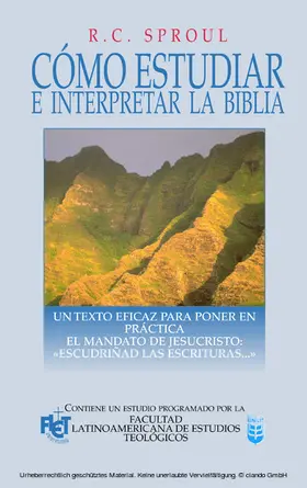 Sproul |  Como estudiar e interpretar la Biblia | eBook | Sack Fachmedien