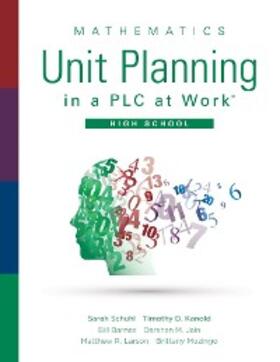 Schuhl / Kanold / Barnes |  Mathematics Unit Planning in a PLC at Work®, High School | eBook | Sack Fachmedien