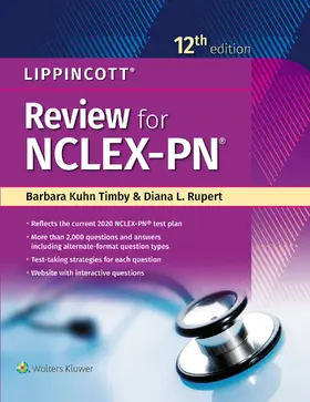 Rupert / Timby |  Lippincott Review for NCLEX-PN | Buch |  Sack Fachmedien