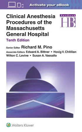 Pino |  Clinical Anesthesia Procedures of the Massachusetts General Hospital | Buch |  Sack Fachmedien