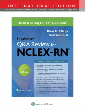 Hensel / Billings |  Lippincott Q&A Review for NCLEX-RN | Buch |  Sack Fachmedien