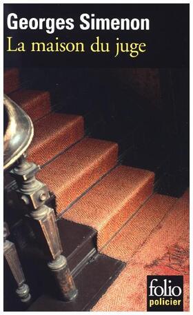 Simenon |  La maison du juge | Buch |  Sack Fachmedien