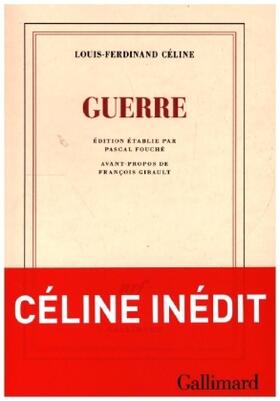 Celine |  Guerre | Buch |  Sack Fachmedien