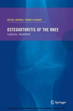 Bonnin / Chambat | Osteoarthritis of the knee | E-Book | sack.de