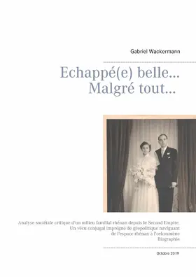 Wackermann |  Echappée belle... Malgré tout... | eBook | Sack Fachmedien