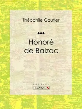 Gautier |  Honoré de Balzac | eBook | Sack Fachmedien