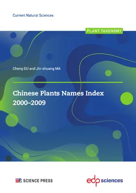 DU / Du / MA |  Chinese Plants Names Index 2000-2009 | eBook | Sack Fachmedien