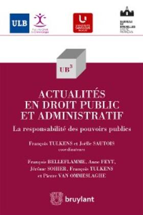 Belleflamme / Feyt / Sohier |  Actualités en droit public et administratif | eBook | Sack Fachmedien
