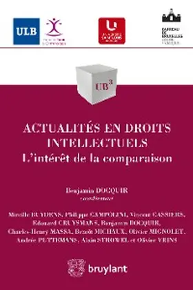 Buydens / Strowel / Vrins |  Actualités en droits intellectuels | eBook | Sack Fachmedien