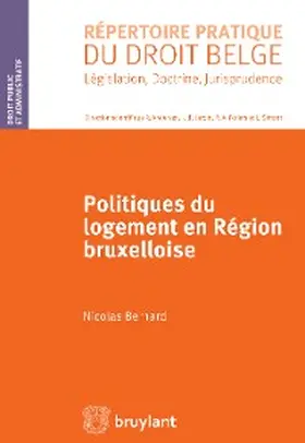 Bernard |  Politiques du logement en région bruxelloise | eBook | Sack Fachmedien