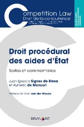 Ignacio Signes de Mesa / de Moncuit |  Droit procédural des aides d'État | eBook | Sack Fachmedien