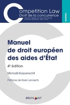 Karpenschif |  Manuel de droit européen des aides d'État | eBook | Sack Fachmedien