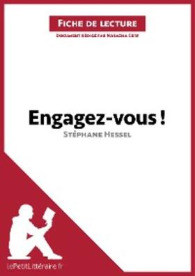 Cerf |  Engagez-vous ! de Stéphane Hessel (Fiche de lecture) | eBook | Sack Fachmedien