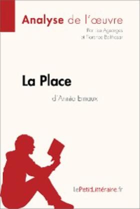 Ageorges / Balthasar |  La Place d'Annie Ernaux (Analyse de l'oeuvre) | eBook | Sack Fachmedien