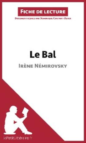 Coutant-Defer |  Le Bal de Irène Némirovski (Fiche de lecture) | eBook | Sack Fachmedien