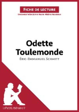 Maudoux |  Odette Toulemonde d'Éric-Emmanuel Schmitt (Fiche de lecture) | eBook | Sack Fachmedien