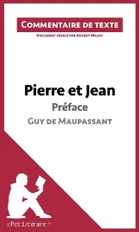 Millot |  Pierre et Jean de Maupassant - Préface | eBook | Sack Fachmedien