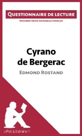 Consiglio |  Cyrano de Bergerac d'Edmond Rostand | eBook | Sack Fachmedien