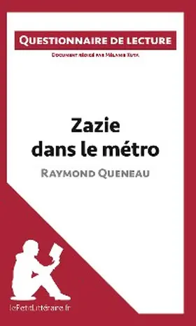 Kuta |  Zazie dans le métro de Raymond Queneau | eBook | Sack Fachmedien