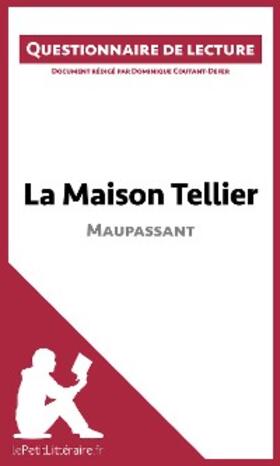 Coutant-Defer |  La Maison Tellier de Maupassant | eBook | Sack Fachmedien