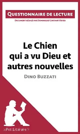 Coutant-Defer |  Le Chien qui a vu Dieu et autres nouvelles de Dino Buzzati | eBook | Sack Fachmedien